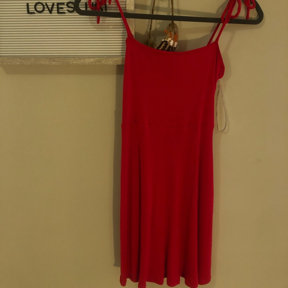 Red dress